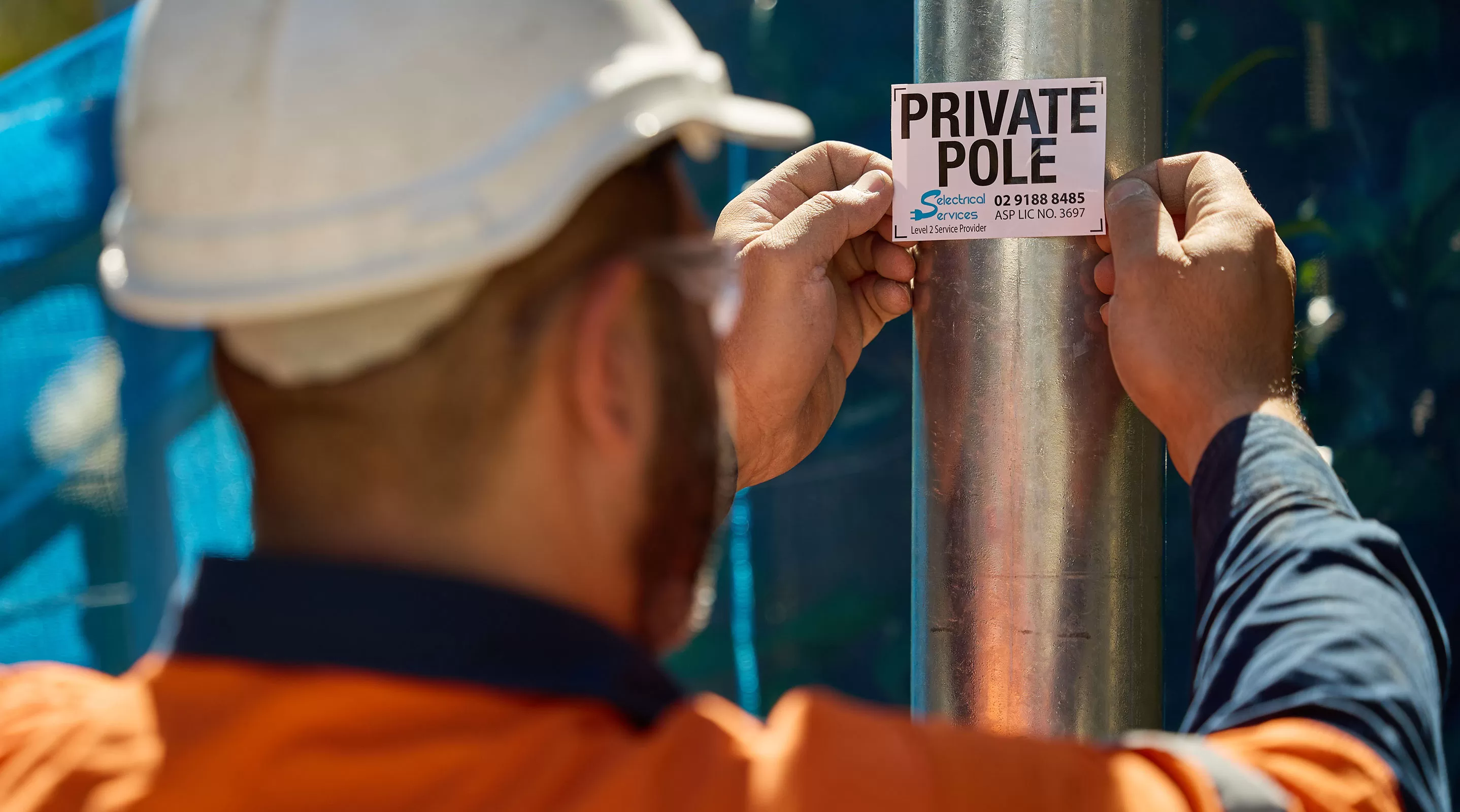 Private Power Pole hero